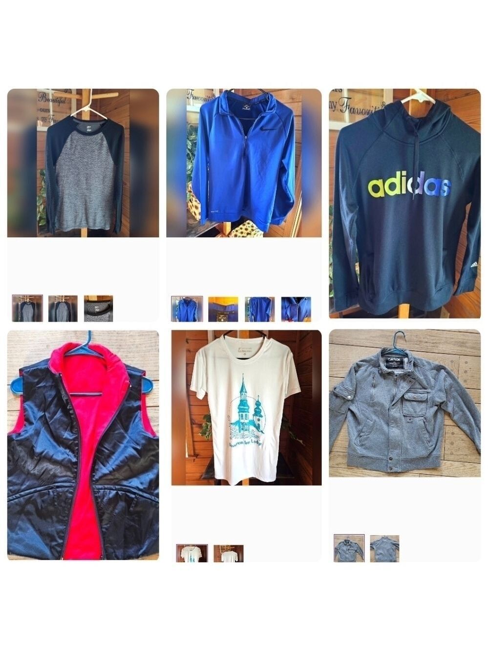 Bundle 6 Assorted Tops Size Small